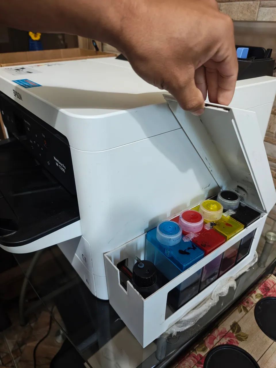 Epson workforce pro wf c5290/ muito bem conservada, sou segundo dono, com bulk ink. - Foto 2