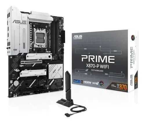 Kit upgrade Ryzen 7 9850x3d, Asus X870-P Wifi<br><br>9850X3D + X870 Asuskitupgr - Foto 4