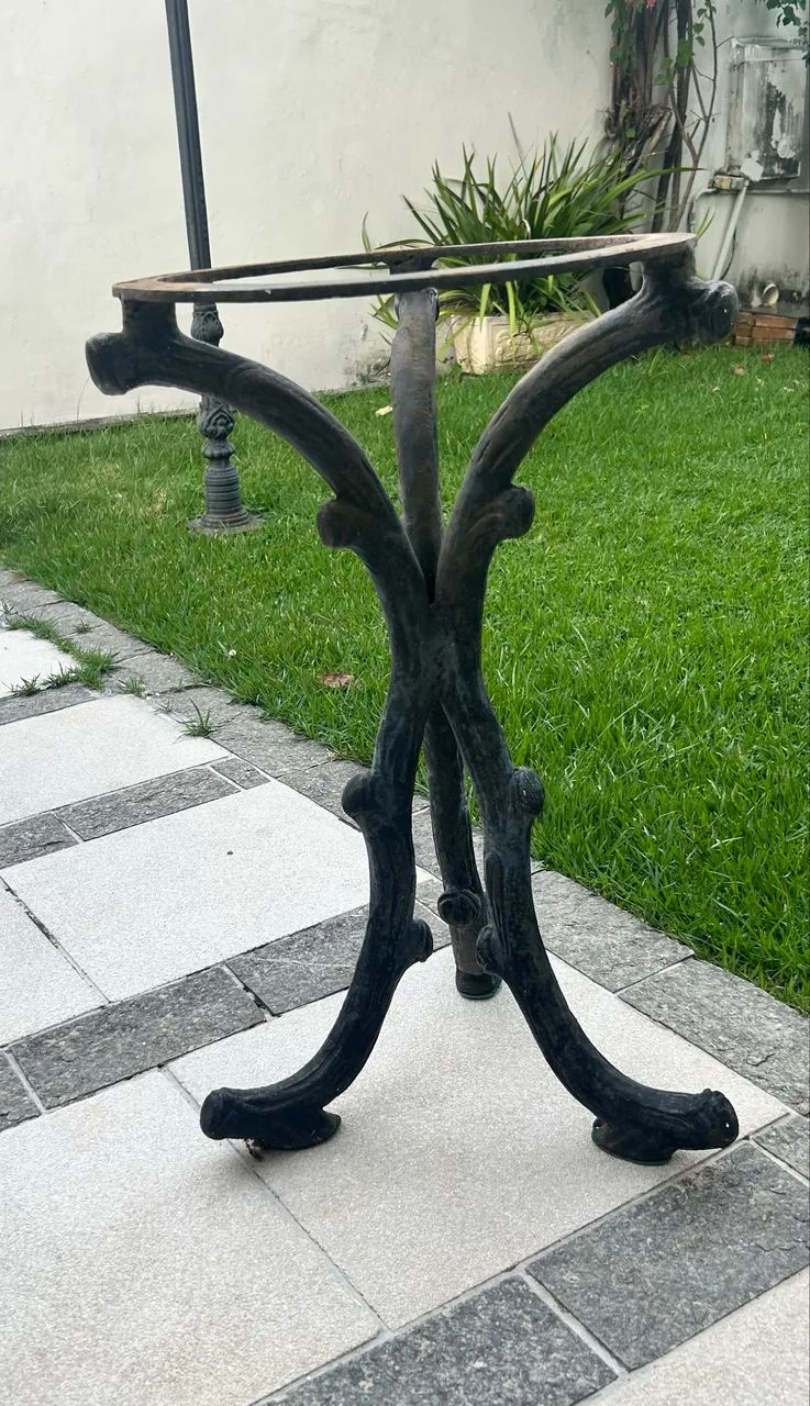 Base de mesa ferro fundido