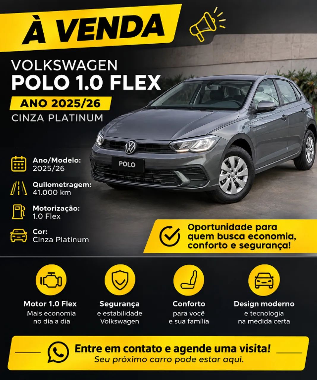 Volkswagen Polo Polo Track 1.0 Flex 12V 5p 2026