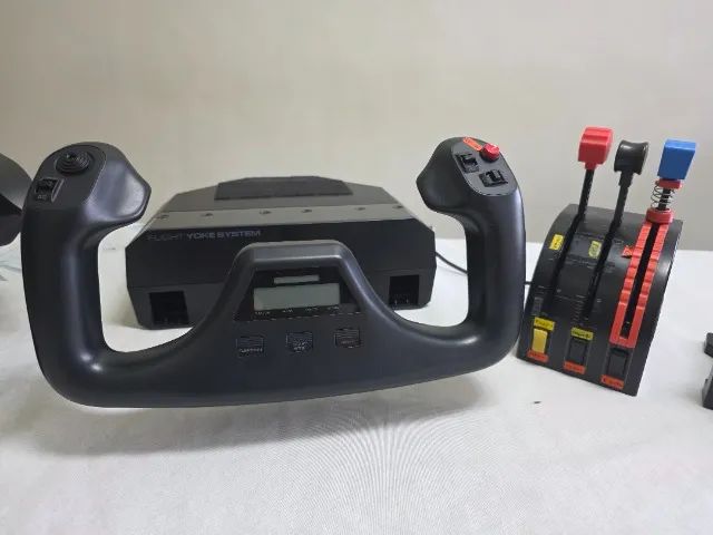 Logitech Flight Yoke System simulador de vôo - Foto 4