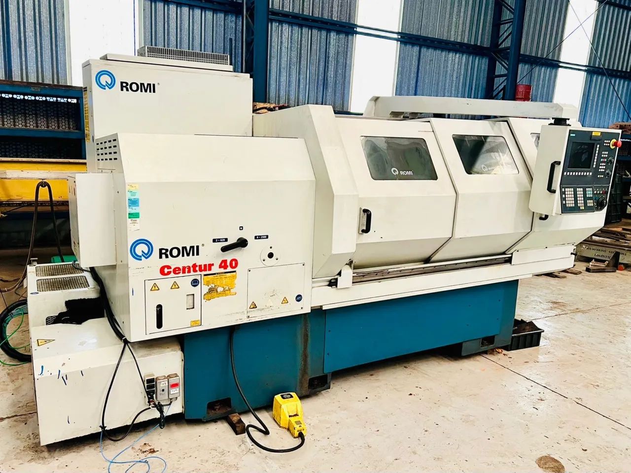 Torno cnc Romi centur 40  - Foto 3