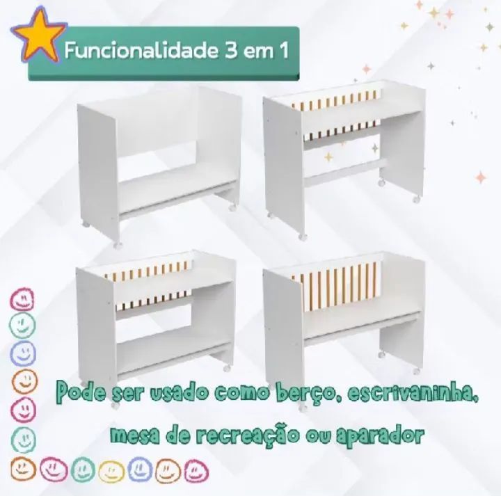 Mini berço  - Foto 2