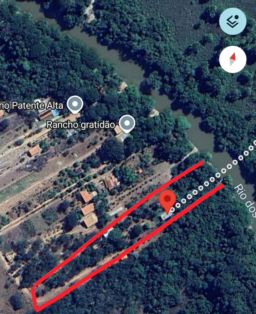 Chácara no Rio dos Bois 90 Km de Goiânia  - Foto 2