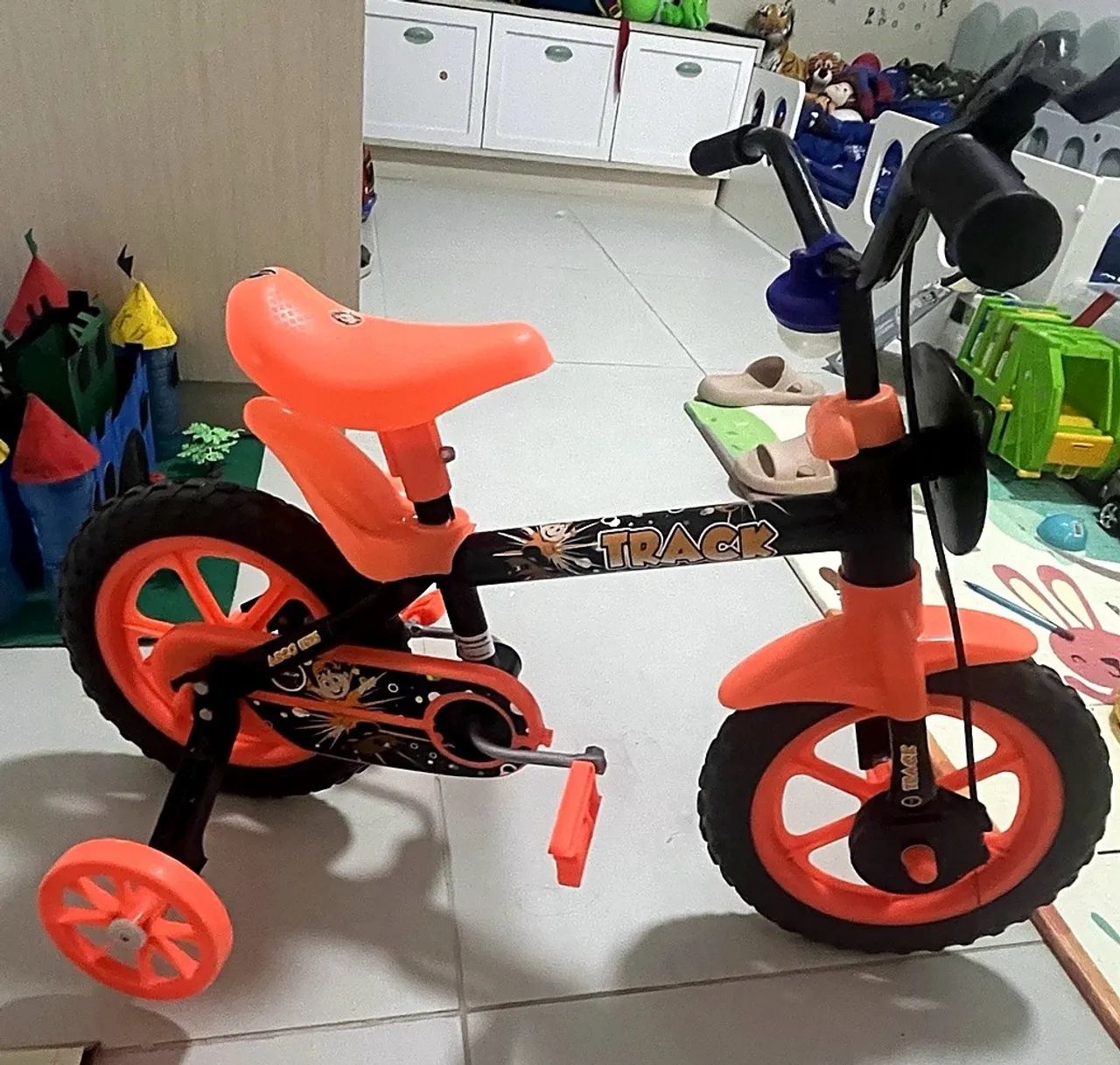 Bicicleta Infantil Track TK3 Aro 12 - Praticamente Nova - Foto 2