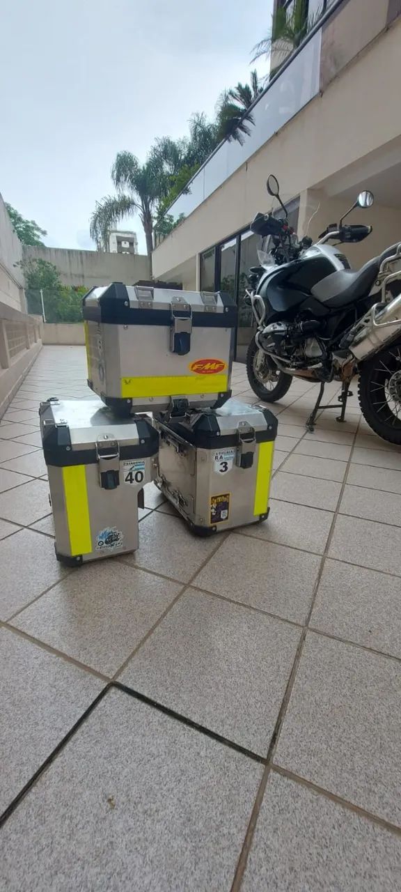 BMW R 1200 GS ADVENTURE COM MALAS E GPS - Foto 3