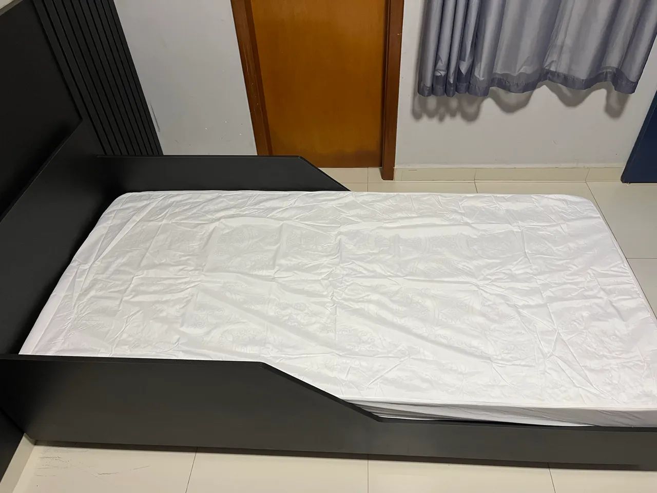 CAMA INFANTIL MDF COM PROTEÇÃO LATERAL - Foto 2