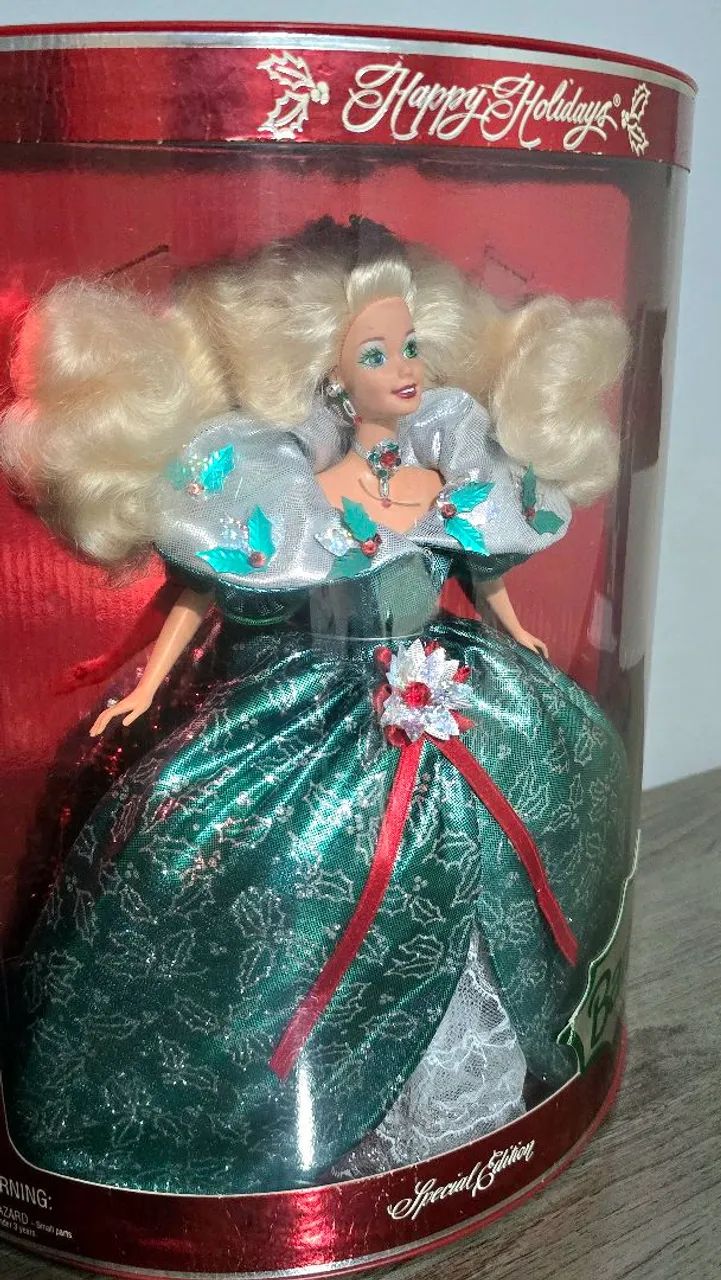 Barbie Happy Holidays 1995 - Special Edition (Original Mattel) - Foto 4