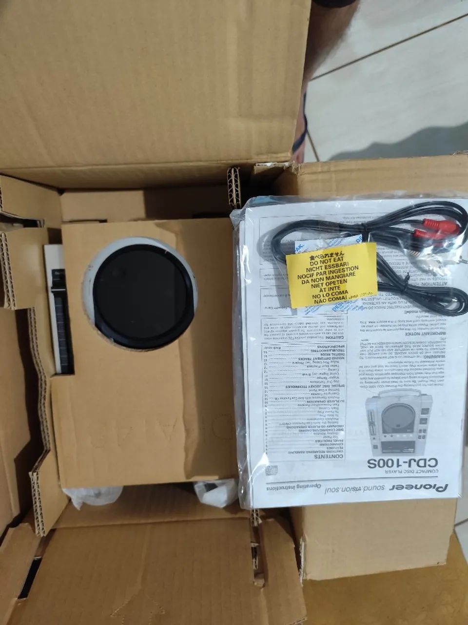  PAR DE CDJ 100 NOVAS SEM USO NA CAIXA - Foto 4