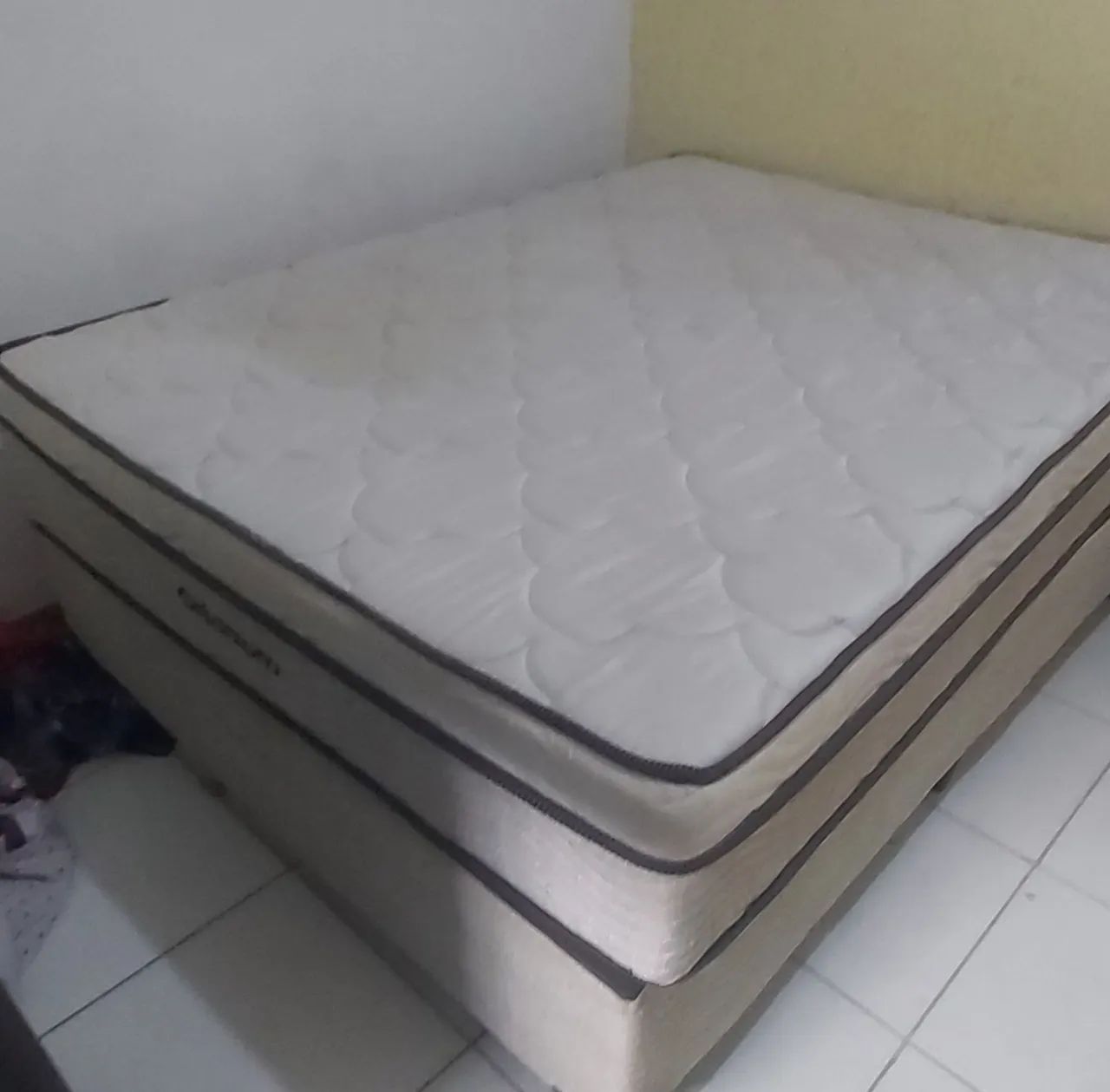 Cama box + colchão ortobom, 6 meses de uso - Foto 2