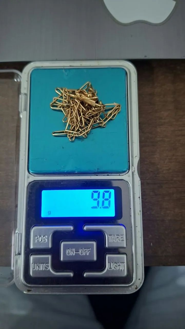 Pulseira e cordões de ouro - Foto 3