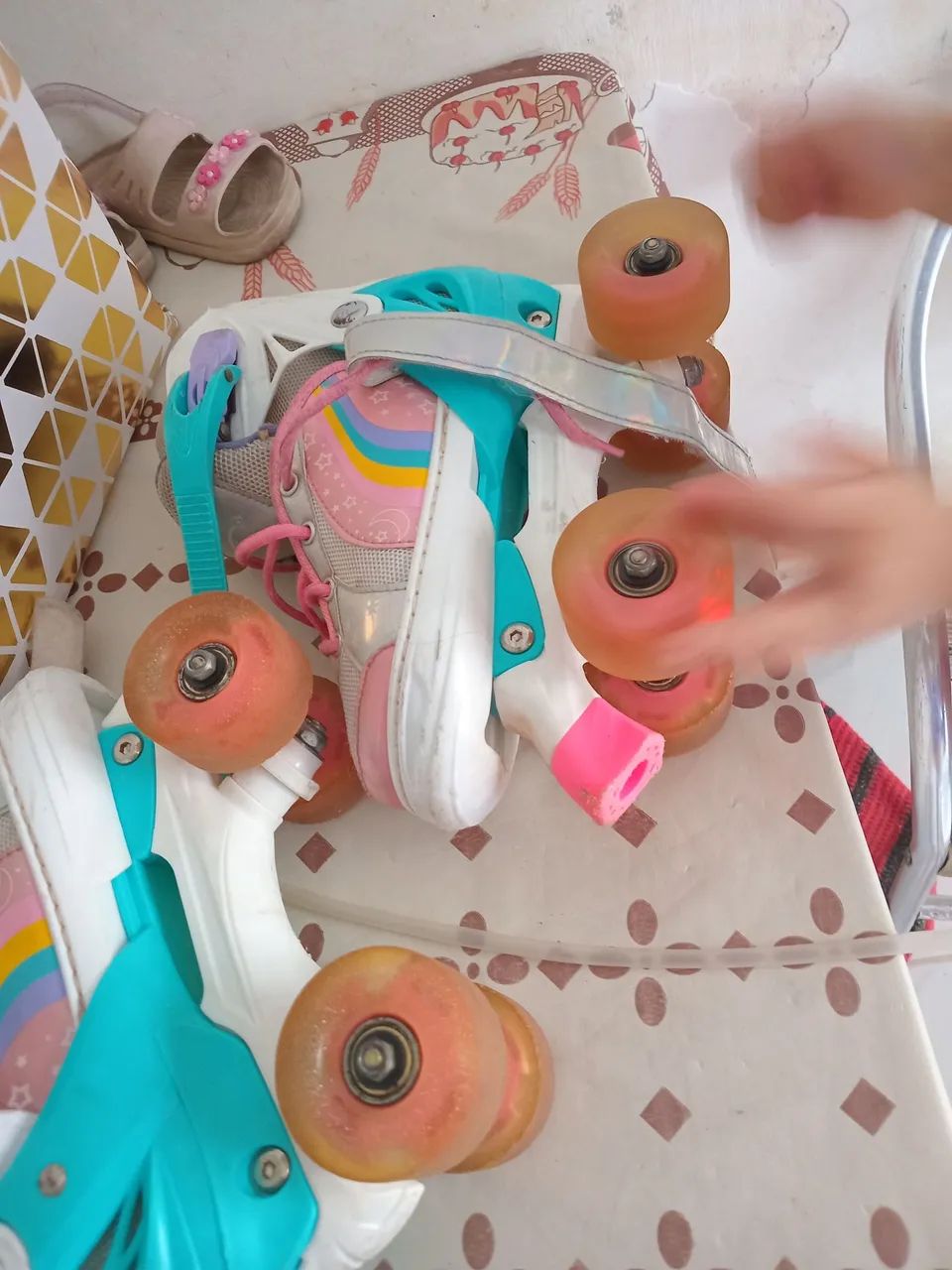 Patins com luz de Led  - Foto 4