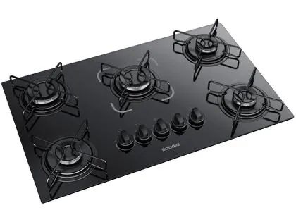 Cooktop 5 bocas lançamento 