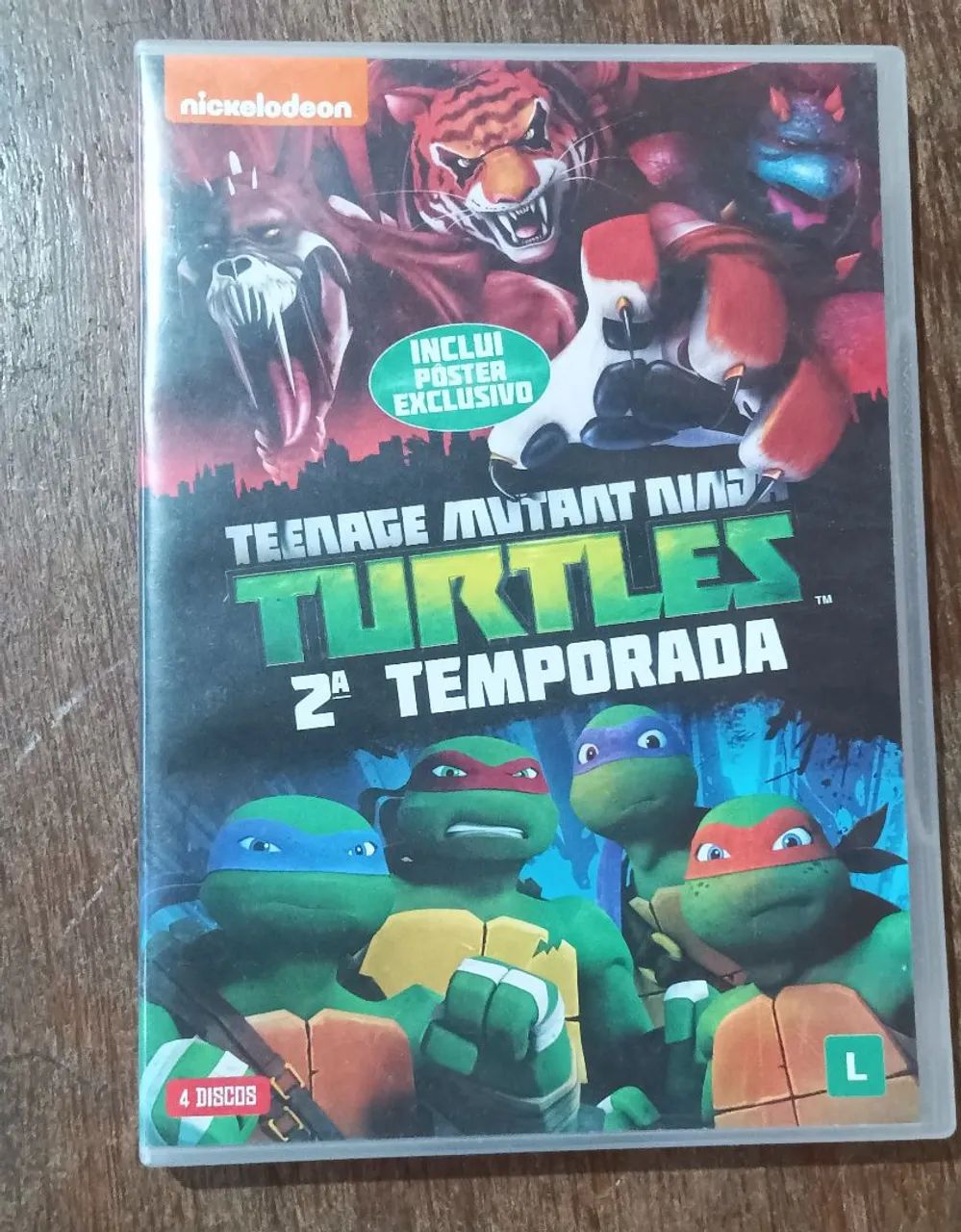 Tartarugas Ninjas 2012 Dvds Temporada 1, 2 e 3 - Foto 2