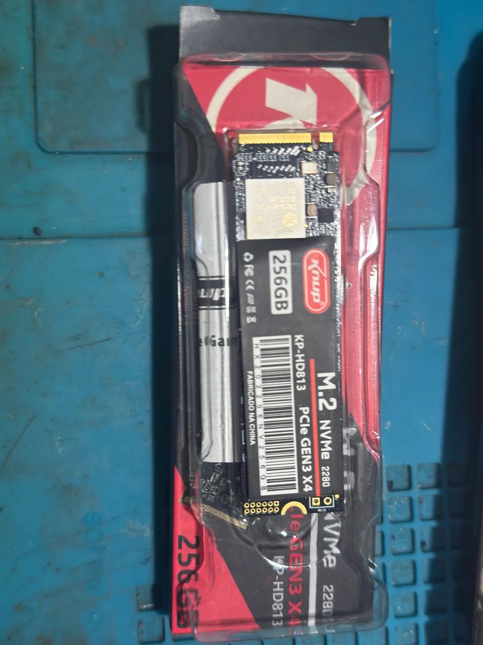 Nvme 256gb novo 