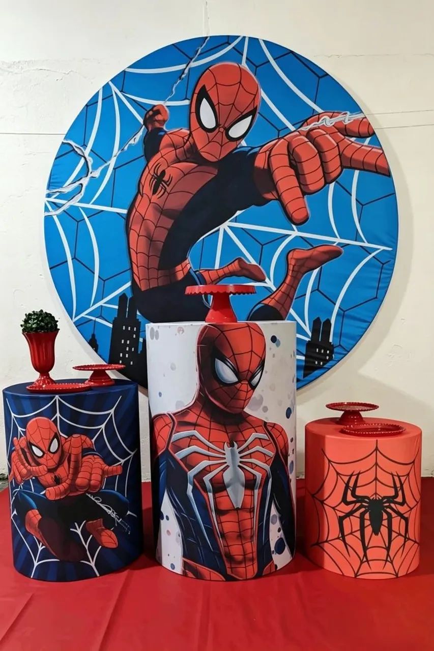 Kit Pegue e Monte Homem Aranha 
