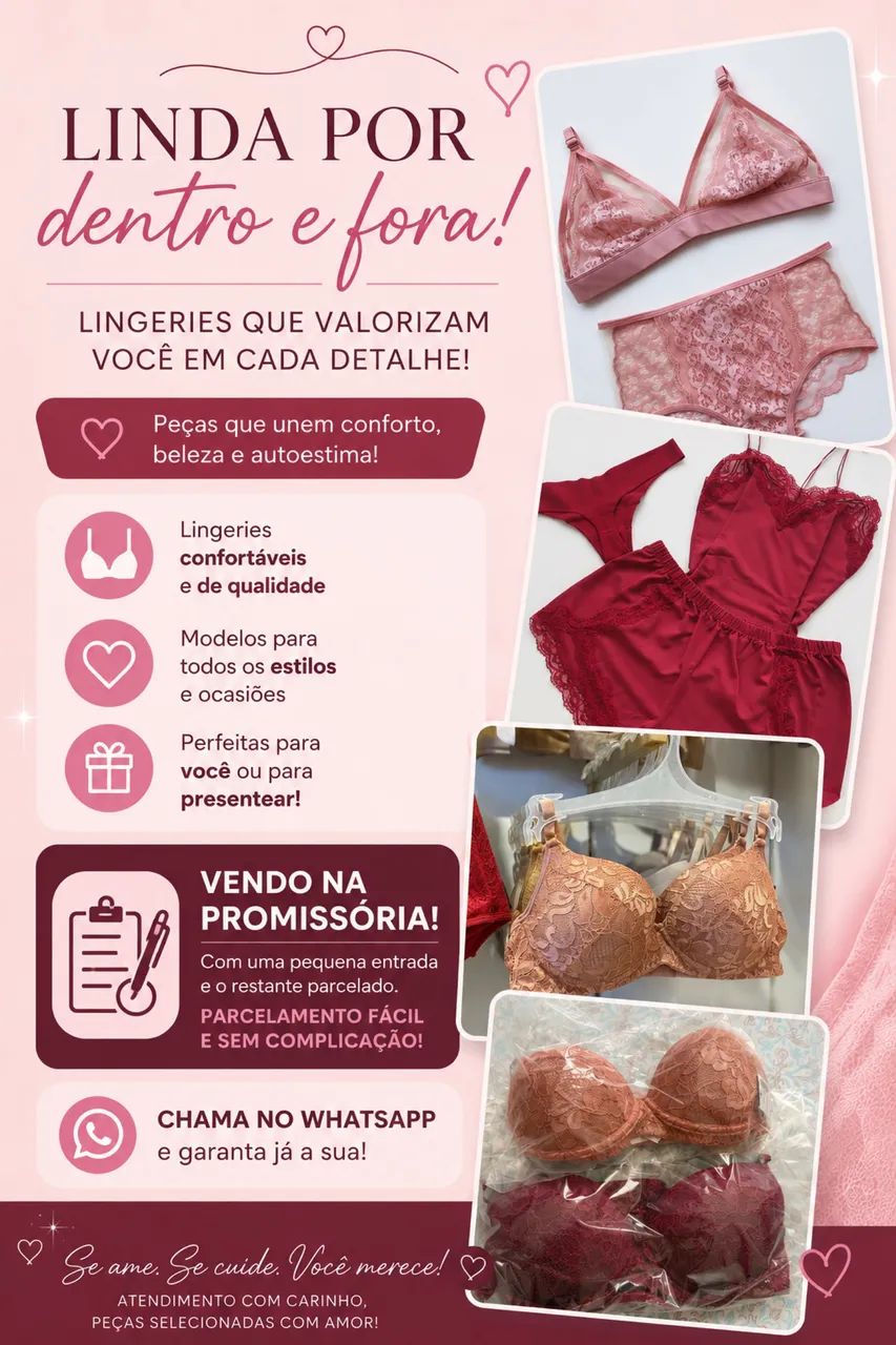 Lingerie na PROMISSÓRIA 