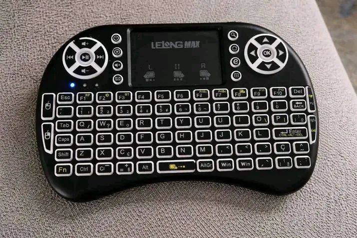 Mini Teclado Sem Fio Para TvBox Ou SmarTv - Foto 2
