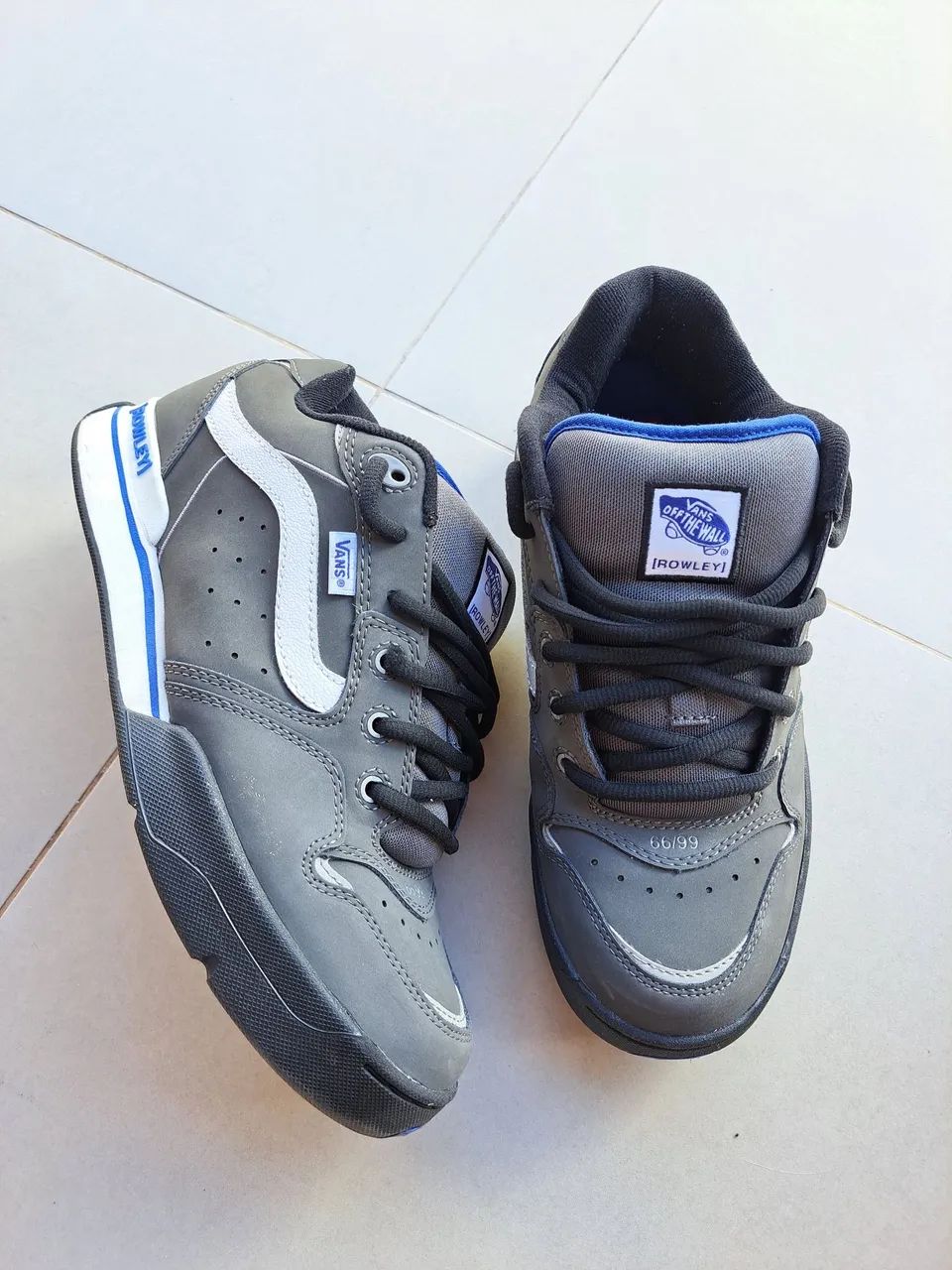 tênis vans rowley xlt cinza
