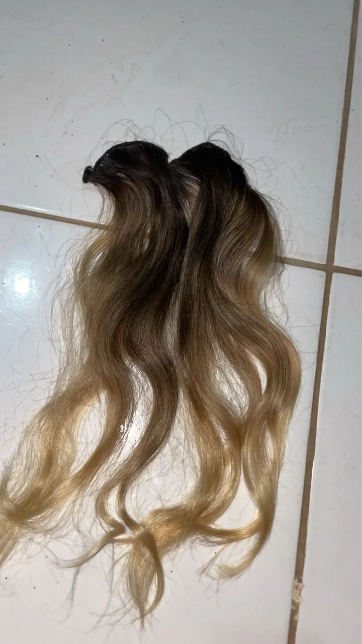 Mega hair loiro 