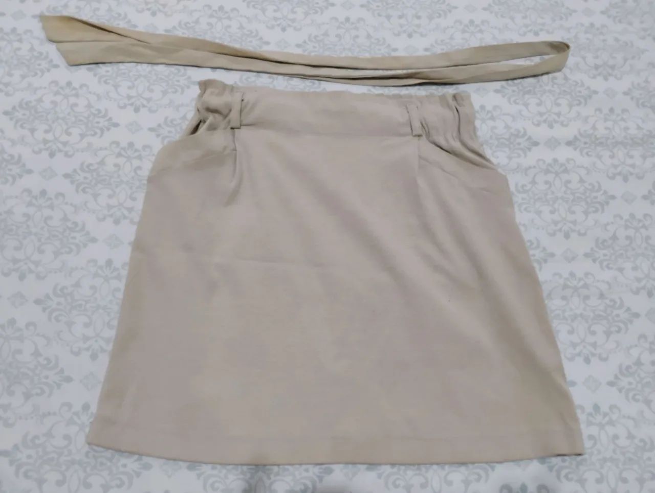 Saia creme feminina  - Foto 2