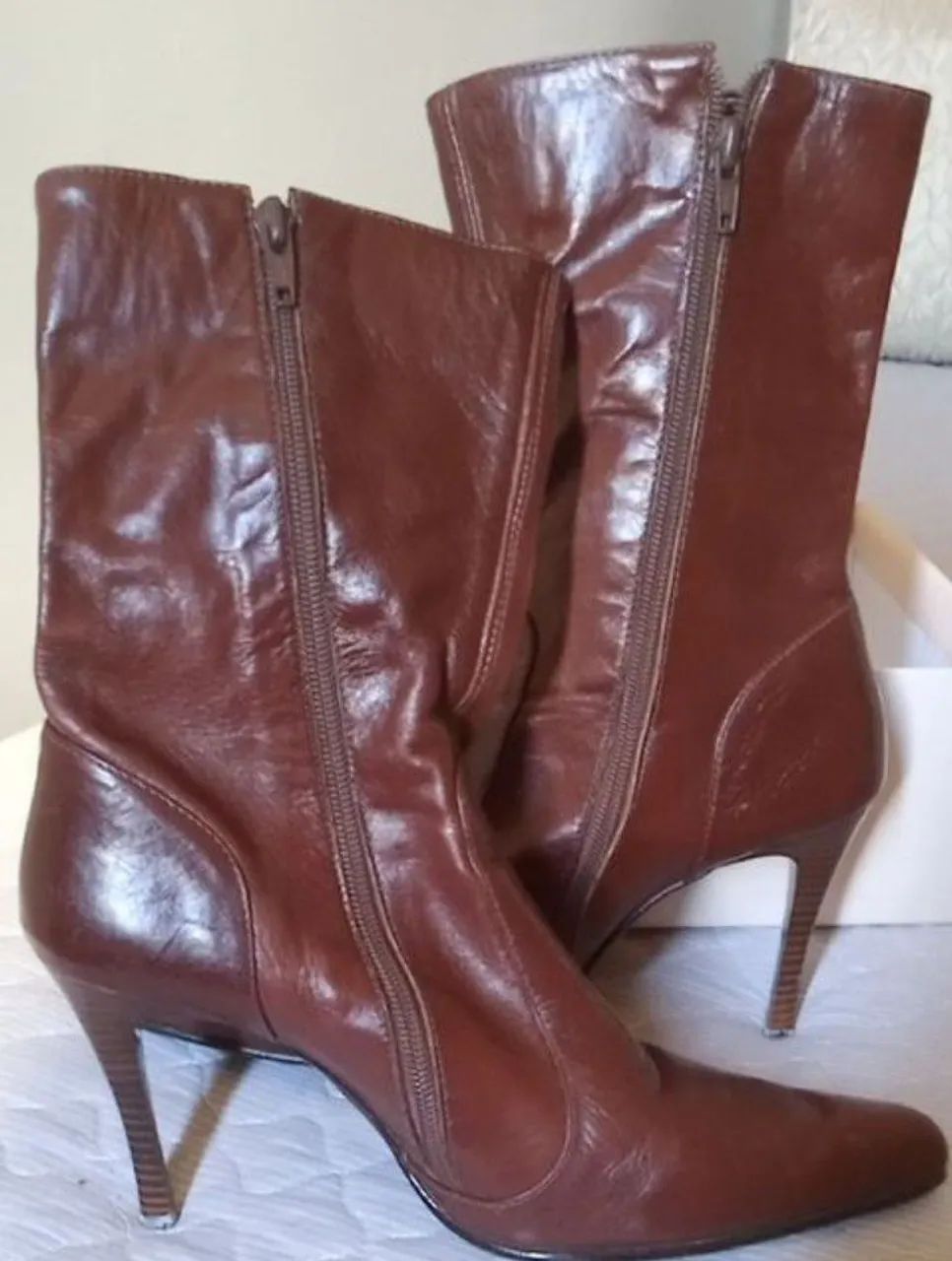 Bota de couro legítimo - Foto 4