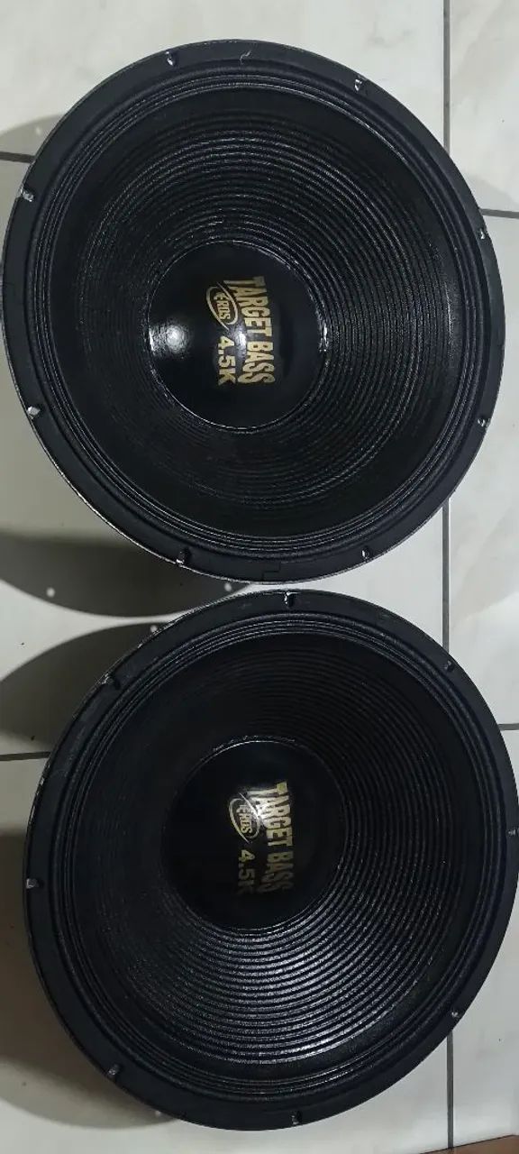 ALTO FALANTE EROS TARGET BASS 4.5 18 POLEGADAS  - Foto 4