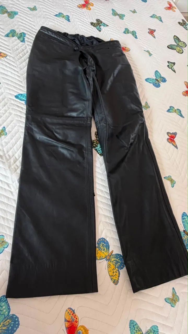 Calça de couro legítimo - Foto 2