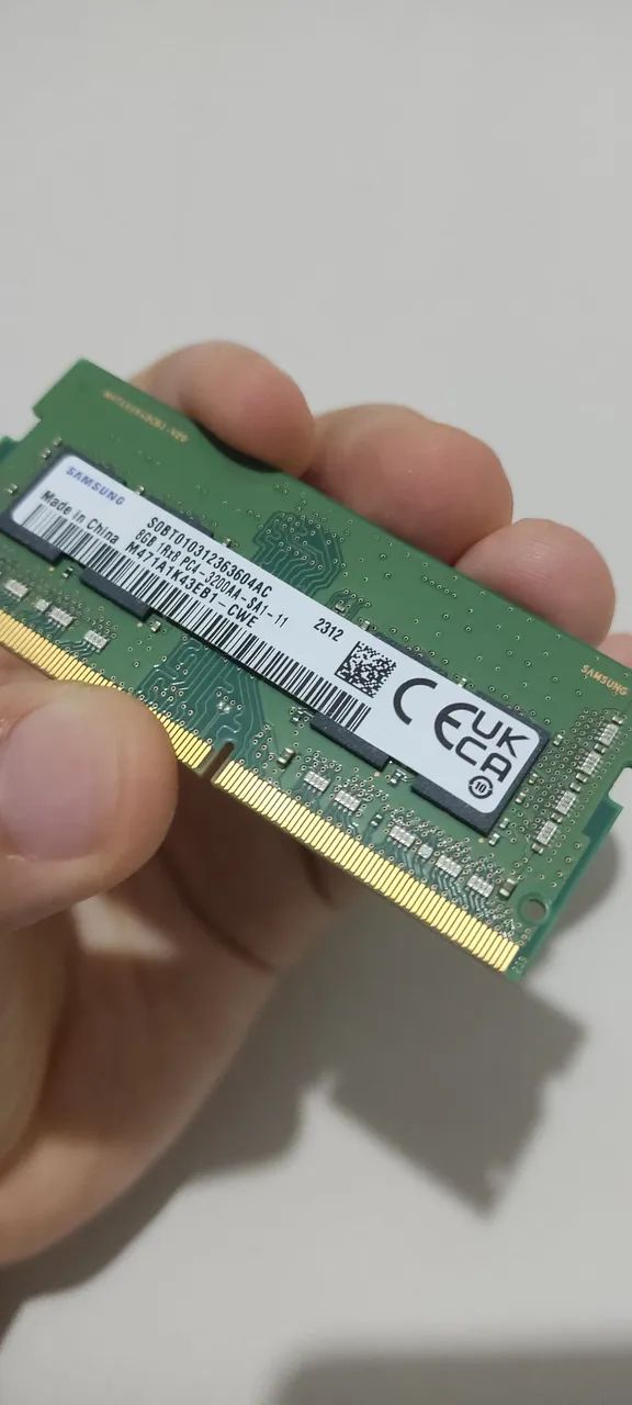 Memória ram 8gb 3200mhz Samsung - Foto 4