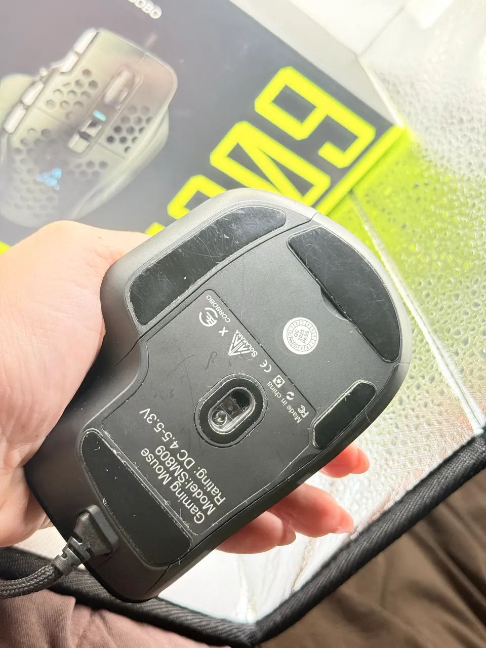 Mouse gamer com fio 