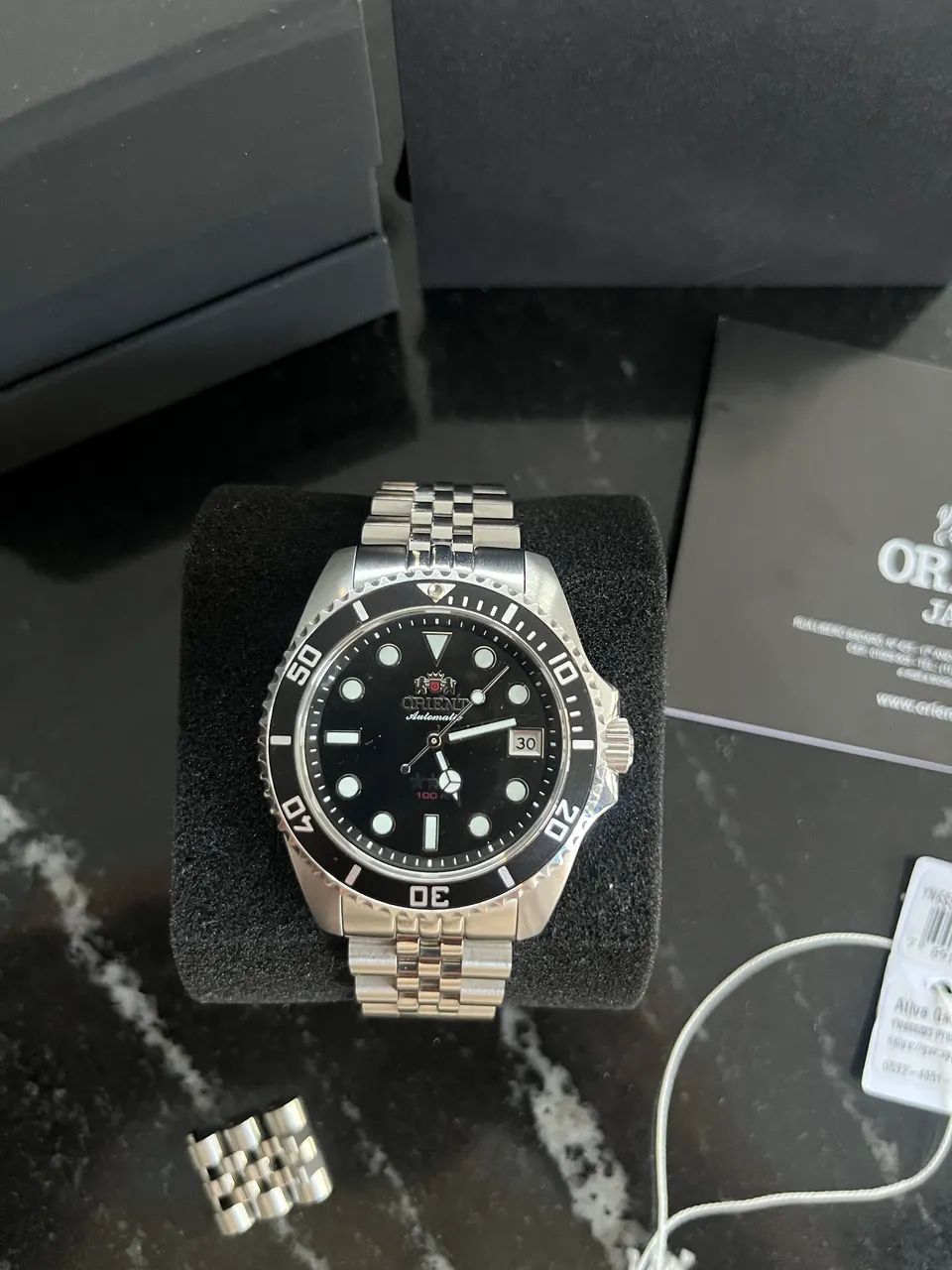 Relógio Orient Submariner 39mm 