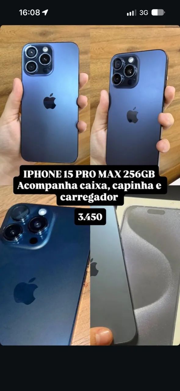 IPHONE 15 PRO MAX 256GB