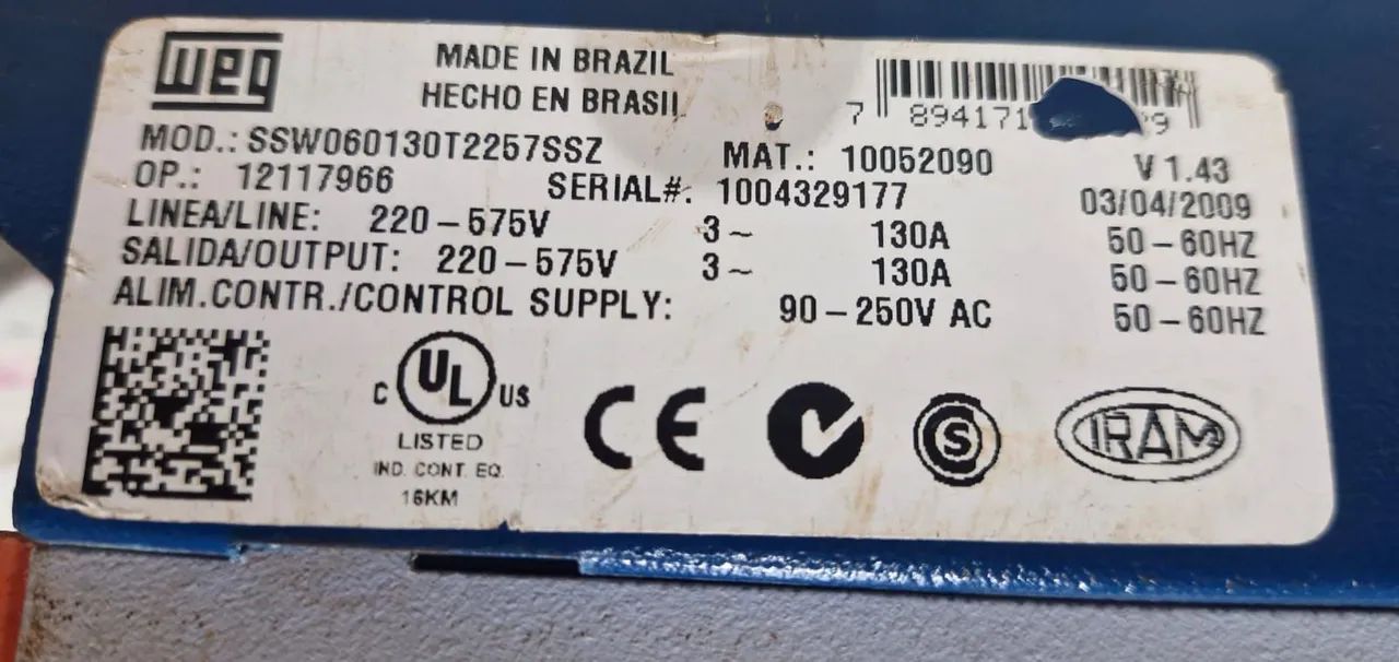 Inversor de Frequência e Softstarter  - Foto 2