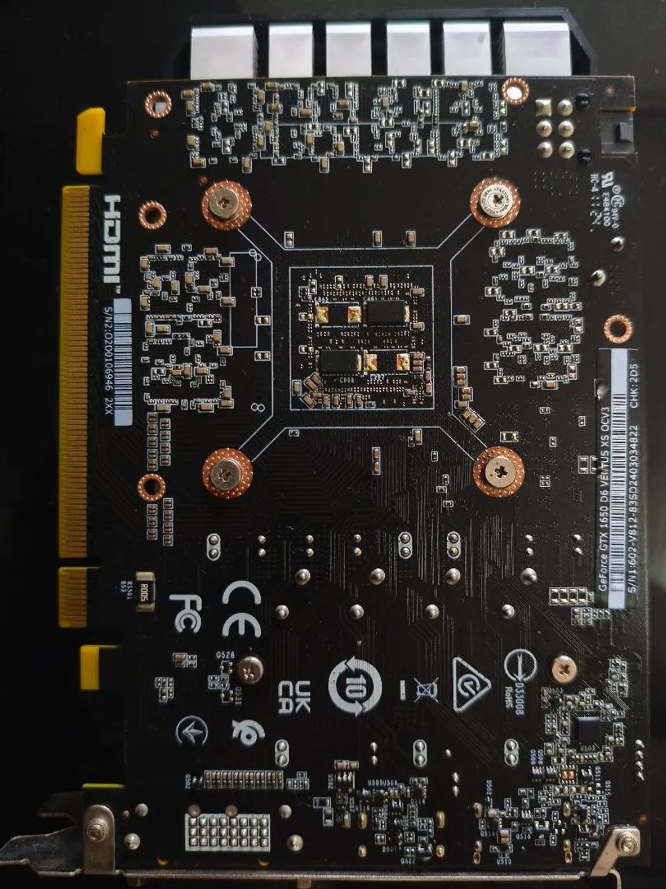 Placa de vídeo GTX 1650 4GB MSI - Foto 3