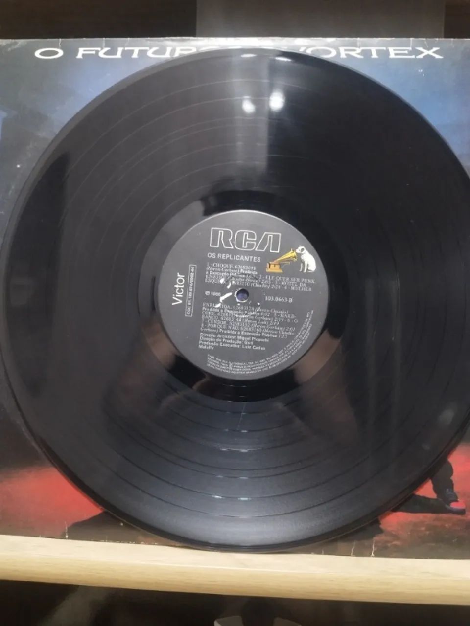 LP Os Replicantes - O Futuro É Vortex (Encarte)  - Foto 3