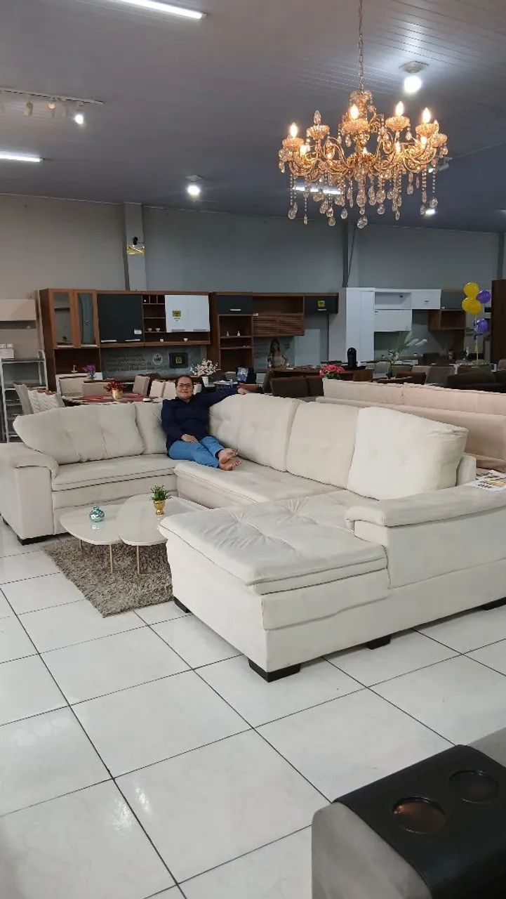 SOFÁ DE CANTO FORMATO U