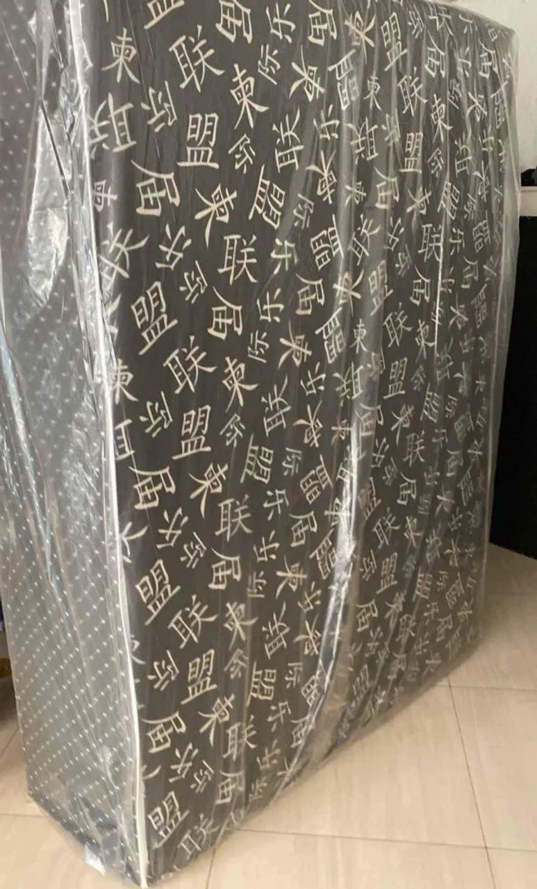 CAMA CASAL BOX CONJUGADA 20CM COM MOLAS ENSACADAS OU SEM FRETE GRÁTIS  - Foto 3