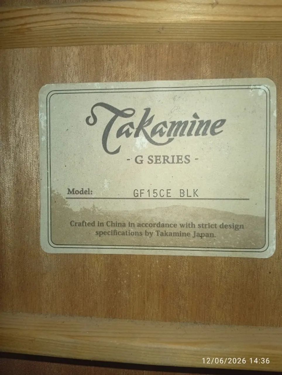 violao takamine GF507 - Foto 5