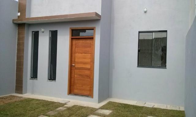 Casa recém construída no bairro Industrial CAV026
