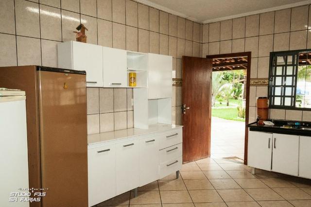 Chácara 2500m2/Piscina Aquec/Sauna/Ofurô/Estuda Oferta e Troca p/Imóvel Franca/Escriturada - Foto 16