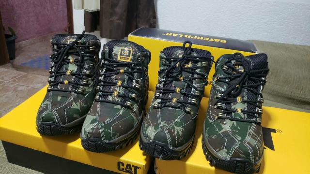 Botas caterpillar solado colad0 é costurada lindas mais informações no * - Foto 2