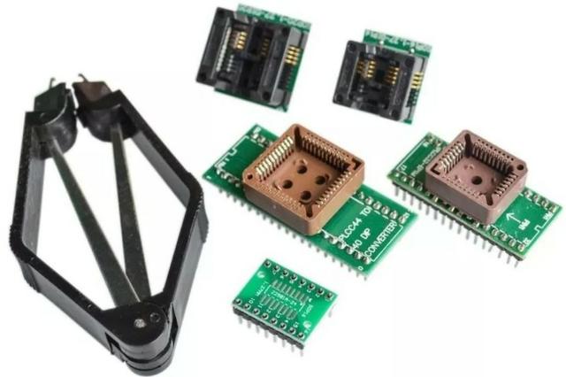 COD-AM297 Gravador Eprom Tl866cs Minipro Soic8 Pic Bios Flash Tl866 Arduino - Foto 2