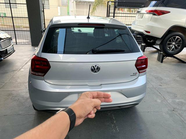 Polo tsi turbo automático highline prata 2018 na garantia