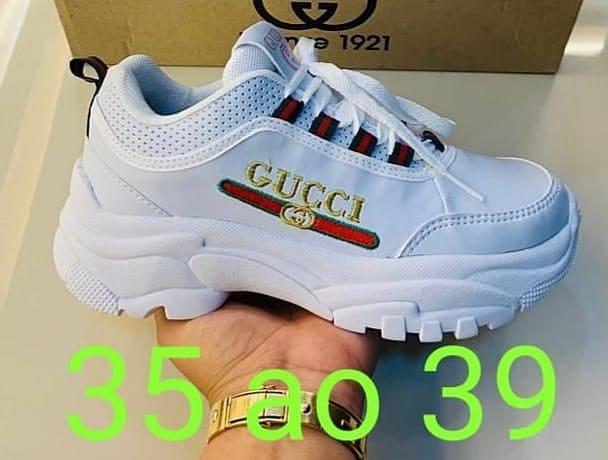 tenis fila gucci