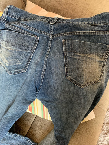 calças jeans usadas masculina olx