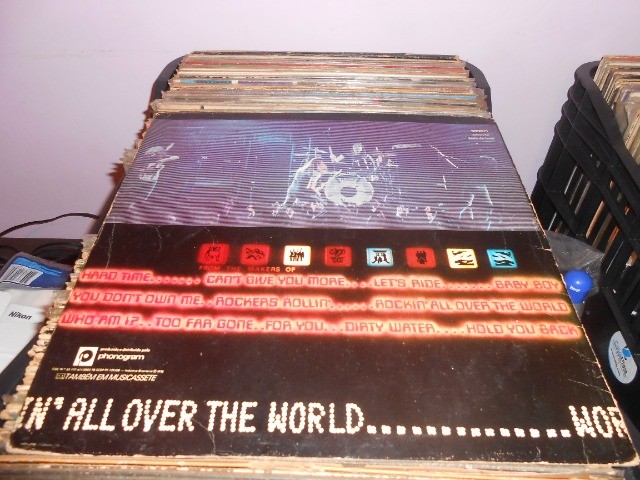 Status Quo LP - Rockin All Over The World - Nacional - Foto 2