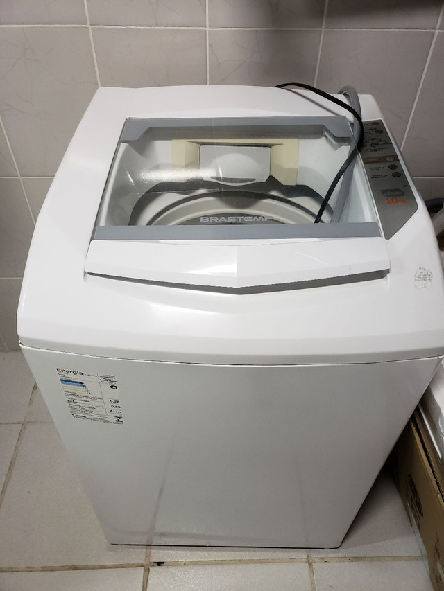 Maquina de Lavar 10kg - Brastemp "TOP"