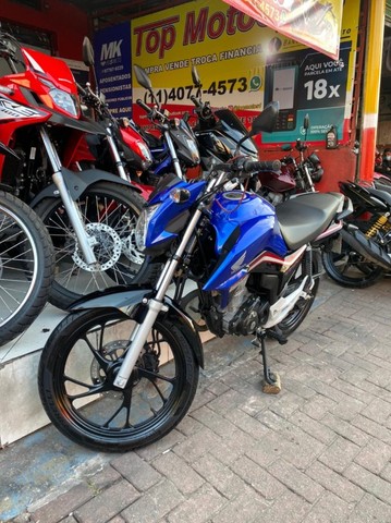 HONDA TITAN 160 AZUL 2021, OTIMO ESTADO DECONSERVAÇÃO !!! TOP MOTOS