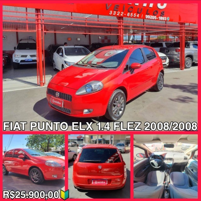 FIAT/ PUNTO ELX 1.4 FLEX 2008/2008