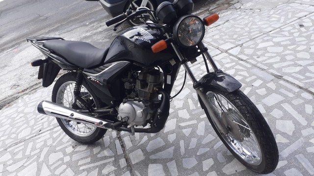 MOTO HONDA 125 PRETA